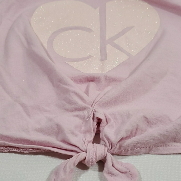 Calvin Klein Crop Top T-Shirt - Picture 5 of 5